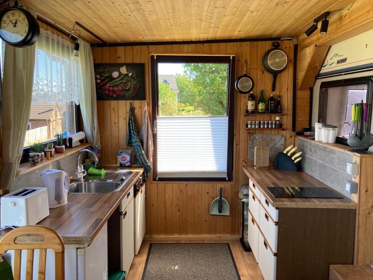 Villa Tiny House Anneliese Hunde Okay Oberbettingen Esterno foto