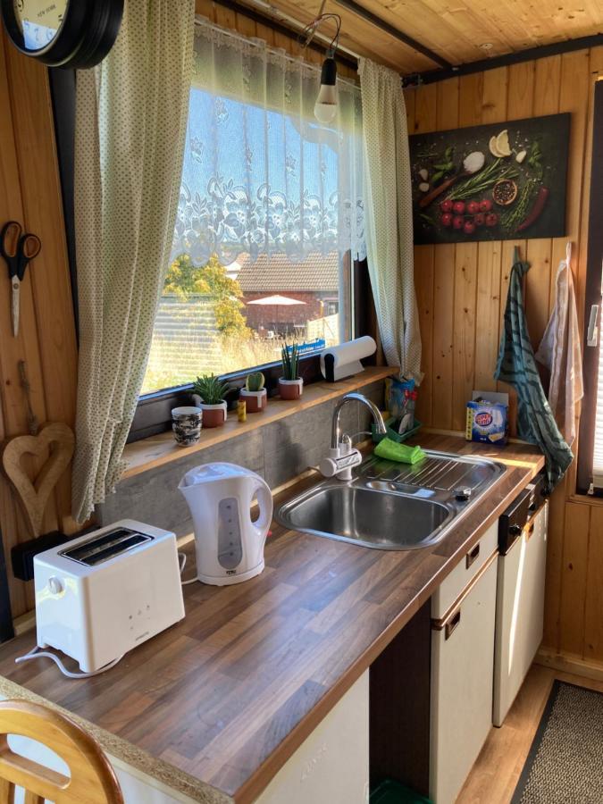 Villa Tiny House Anneliese Hunde Okay Oberbettingen Esterno foto