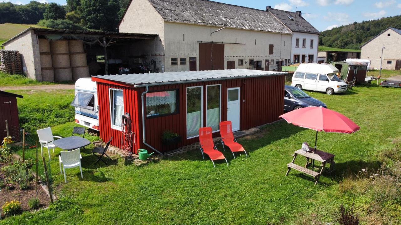 Villa Tiny House Anneliese Hunde Okay Oberbettingen Esterno foto