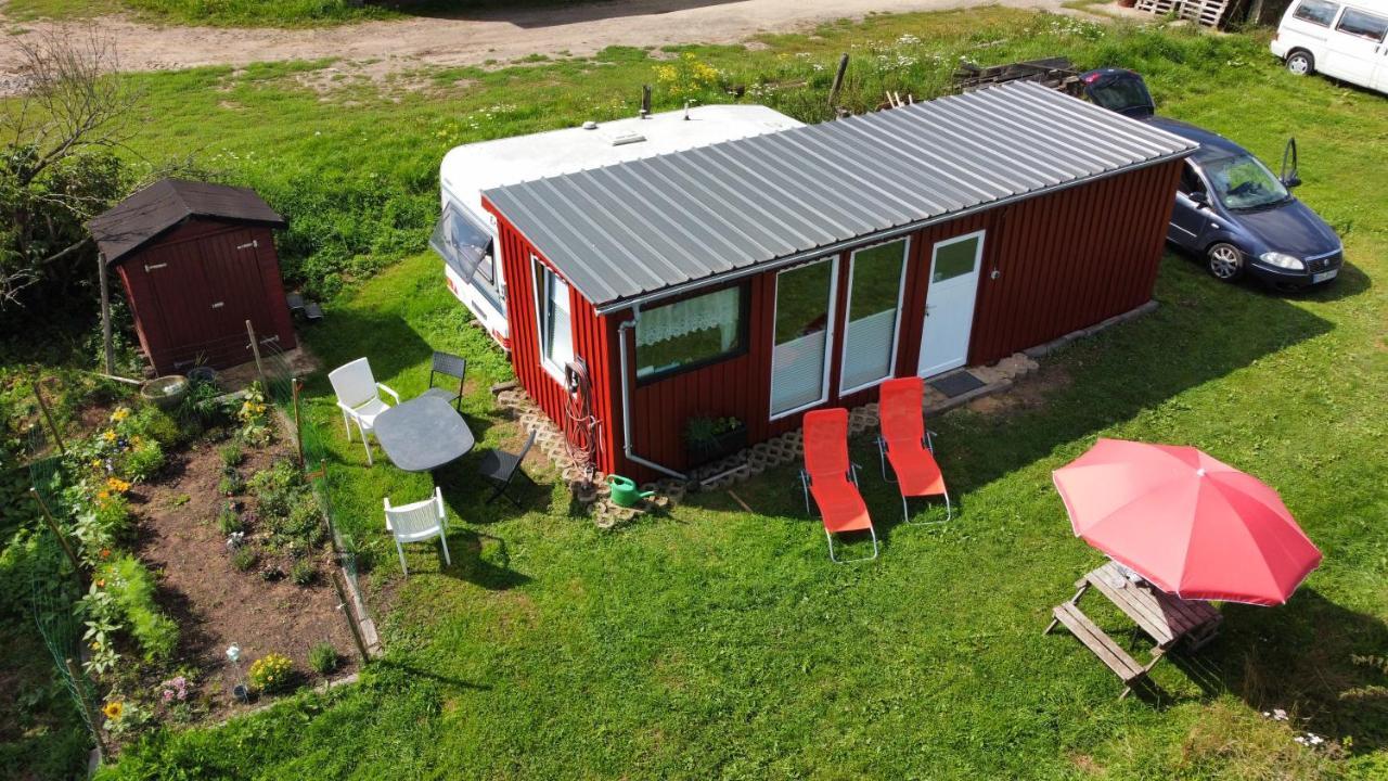Villa Tiny House Anneliese Hunde Okay Oberbettingen Esterno foto