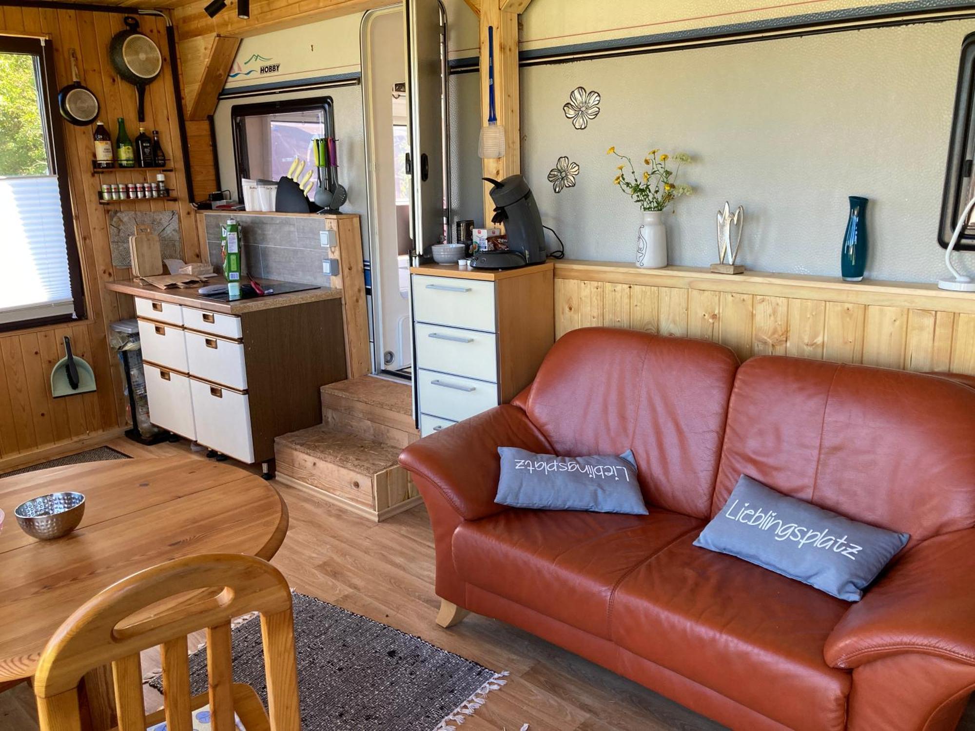 Villa Tiny House Anneliese Hunde Okay Oberbettingen Esterno foto